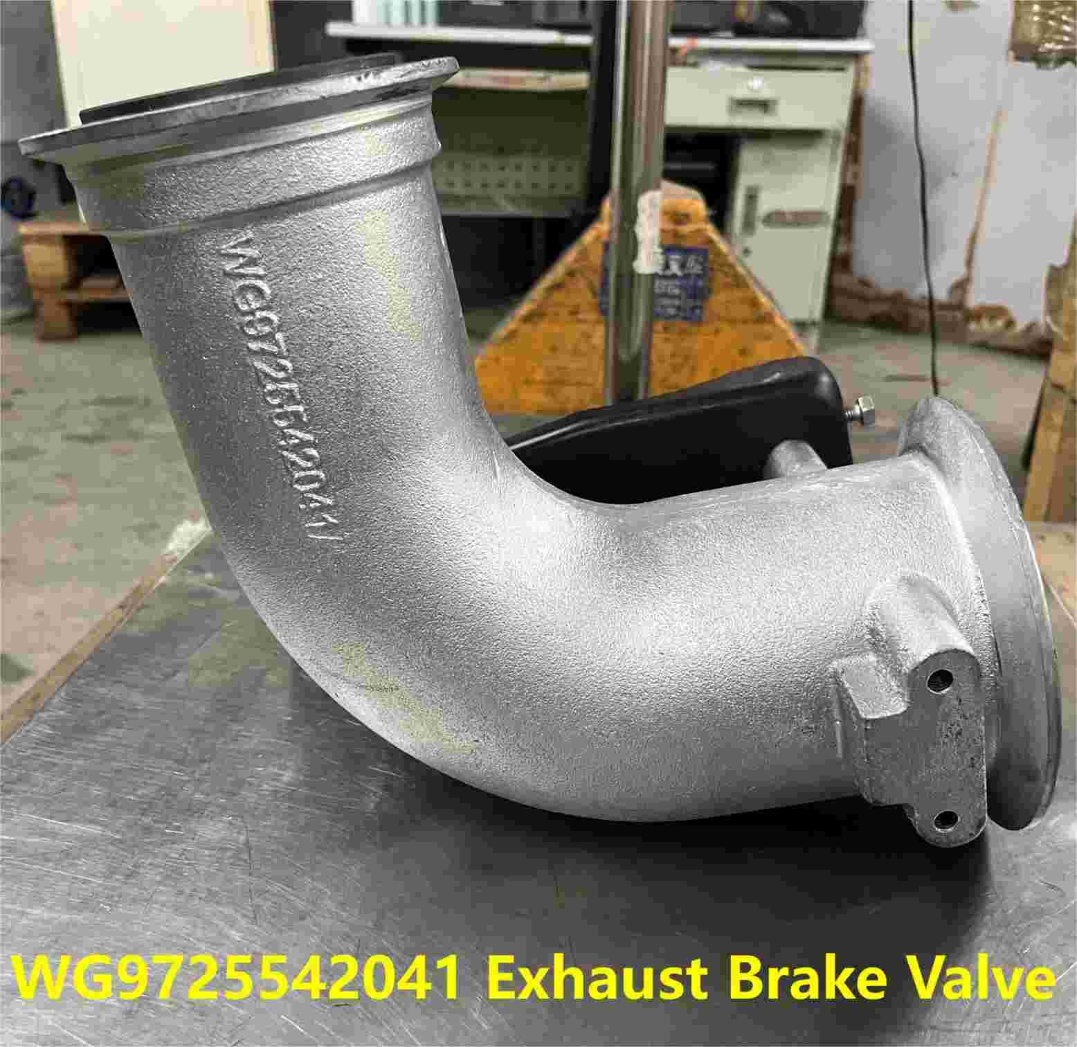 WG9725542041 Exhaust Brake Valve HOWO Truck Parts