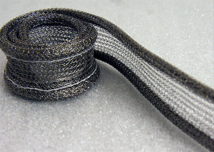 Tinned Copper Tube Shape Knitted Mesh Shielding Diameter 3mm For Mechanical