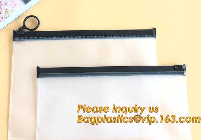 Plastic Bag OEM Custom PVC Loop Handle Image Printed Plastic Shopping Bag,Promotional Clear Waterproof Plastic Cosmetic