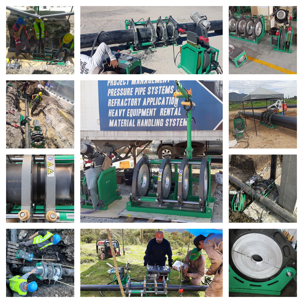 90-250mm Hydraulic Butt Fusion Welding Machine USB