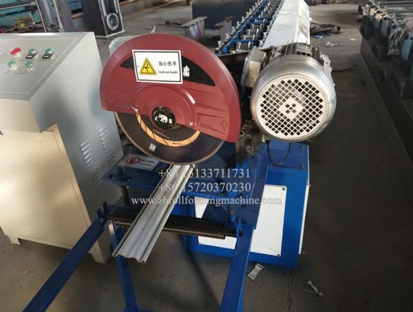 Speed Hydraulic Chain Drive Shutter Door Rolling Machine Fly Saw Cutting 0.4-0