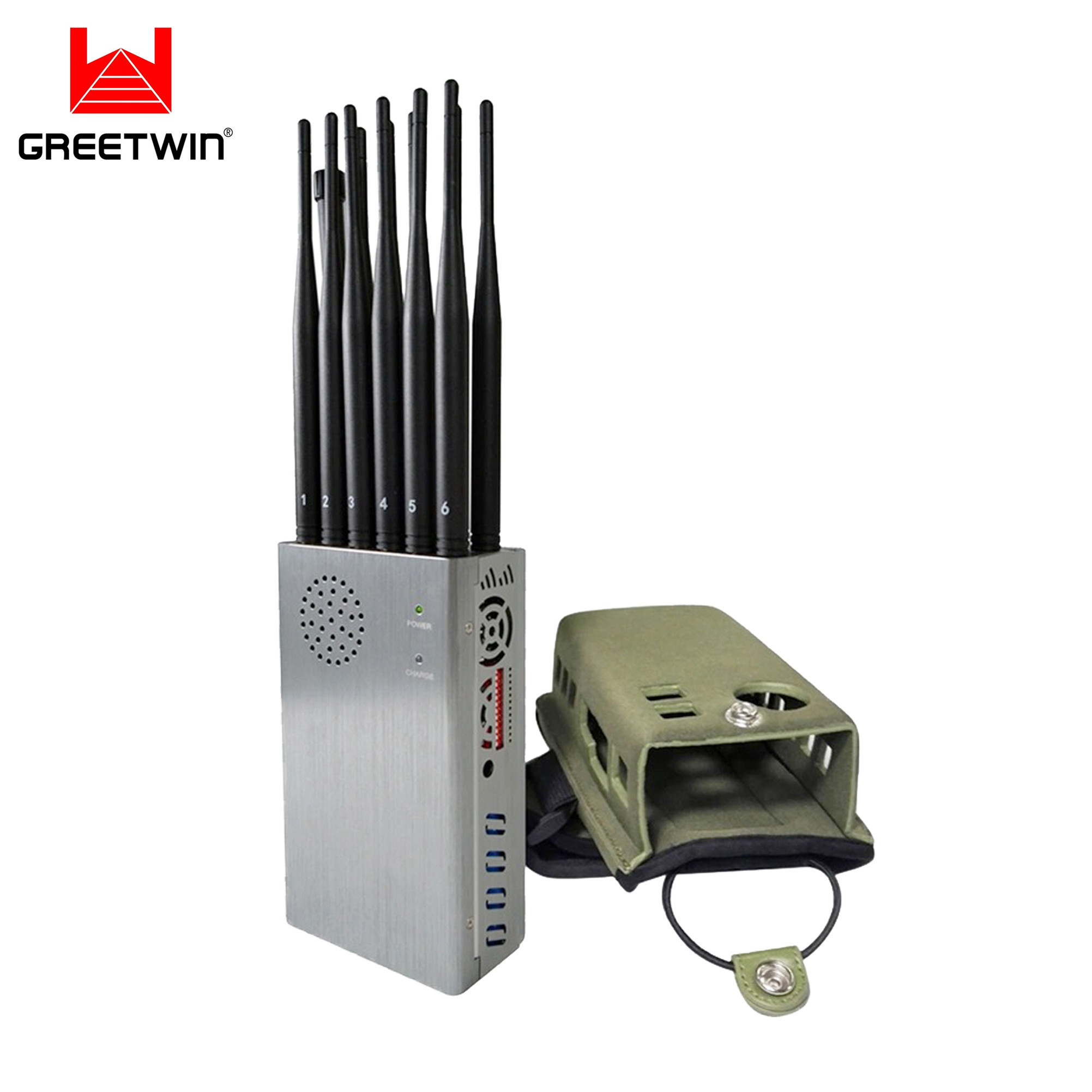 GPS GSM 2.4G 5.8G 2.0dbi Bluetooth Signal Blocker 10000mAh