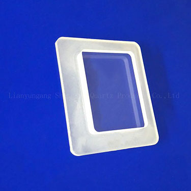 XRD- Fused Quartz Sample Sink Plate Customized Corrosion High Temperature Resisitant