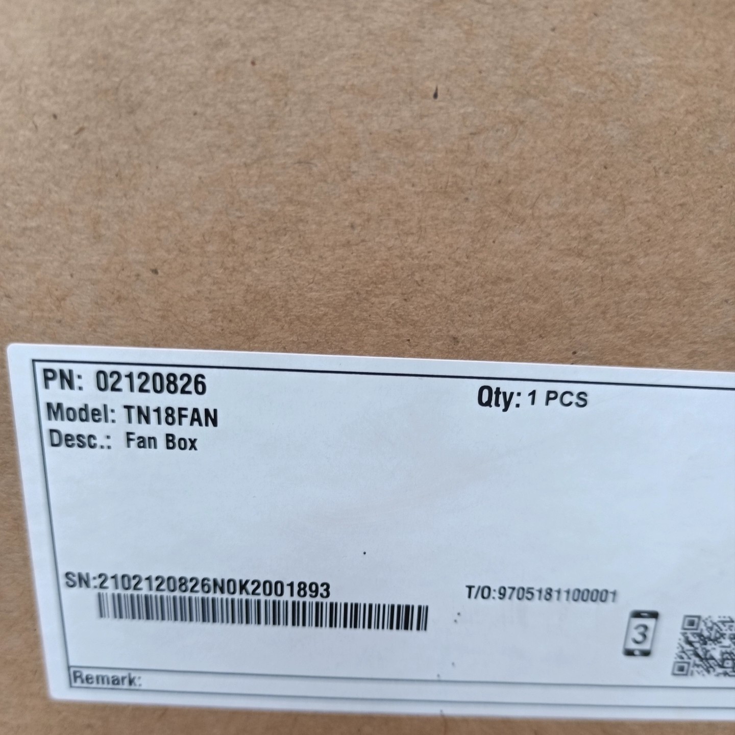HUAWEI TN18FAN Fan Box