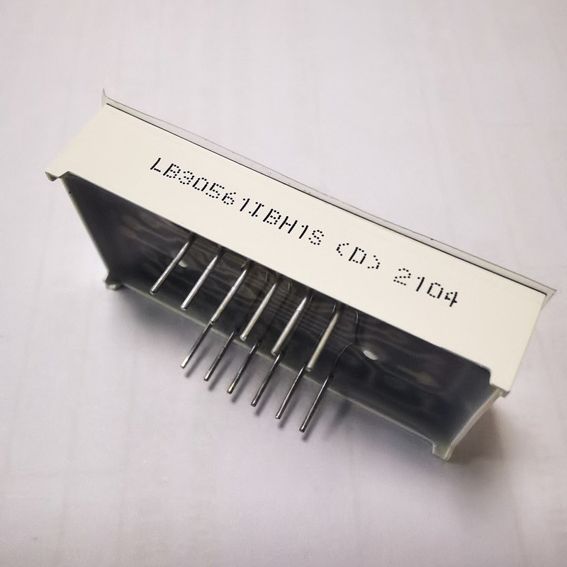 Triple Digit 0.56inch 7 Segment LED Display Blue Color Common Anode