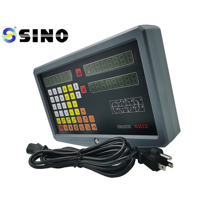 SINO SDS 2MS Digital Readout System DRO Kit Test Measure For Milling Lathe IP53