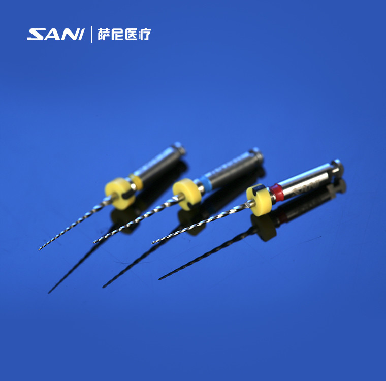 Children Endodontic 3pcs/Pack Niti Rotary Files ISO Certification