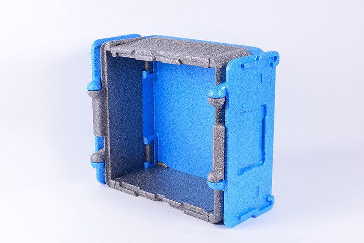 Large 39L Collapsible 40cm EPP Packaging Foam 1.1kg Cooler Insulation Box