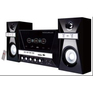 2.1 home theater speaker with USB/SD/FM/Remote control function ,subwoofer speaker,usb sd card speaker