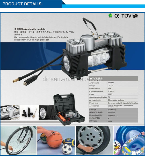 FACTORY SALE OEM/ODM Professional super mini bike pump with led light