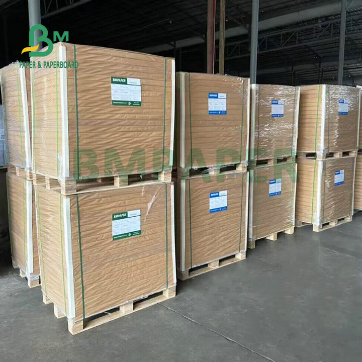 90gsm 110gsm Golden Kraft Paper For Making Bubble Envelope Bags 