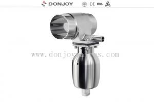 China DN6 or 1/4 inch Sanitary Phamacial Valve with EPDM+PTFE Diaphragm for higher tempreture on sale