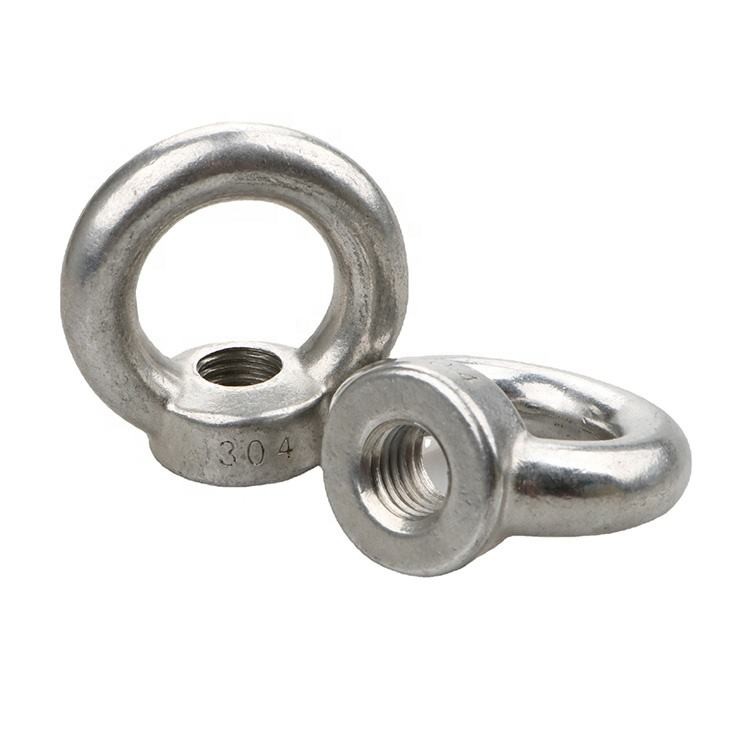 DIN582 Lifting Eye Nut M6 - M36 Metric Fasteners Stainless Steel Bolts