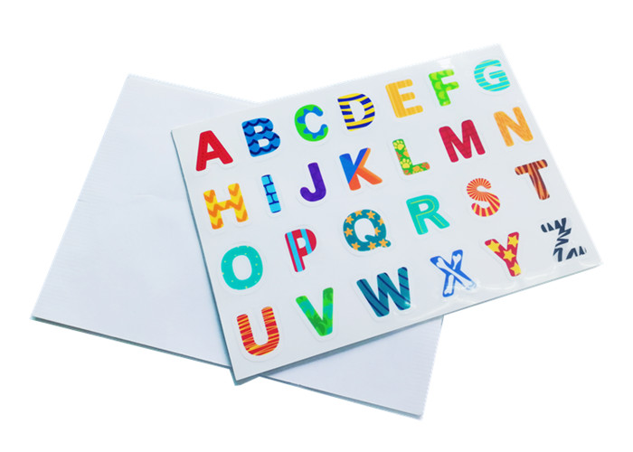 Eco Friendly TPE Magnetic Alphabets And Numbers Static NO Glue