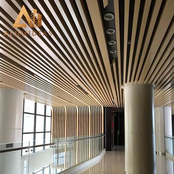 Aluminum Perforated Decorative Solid Aluminum Ceiling Grid