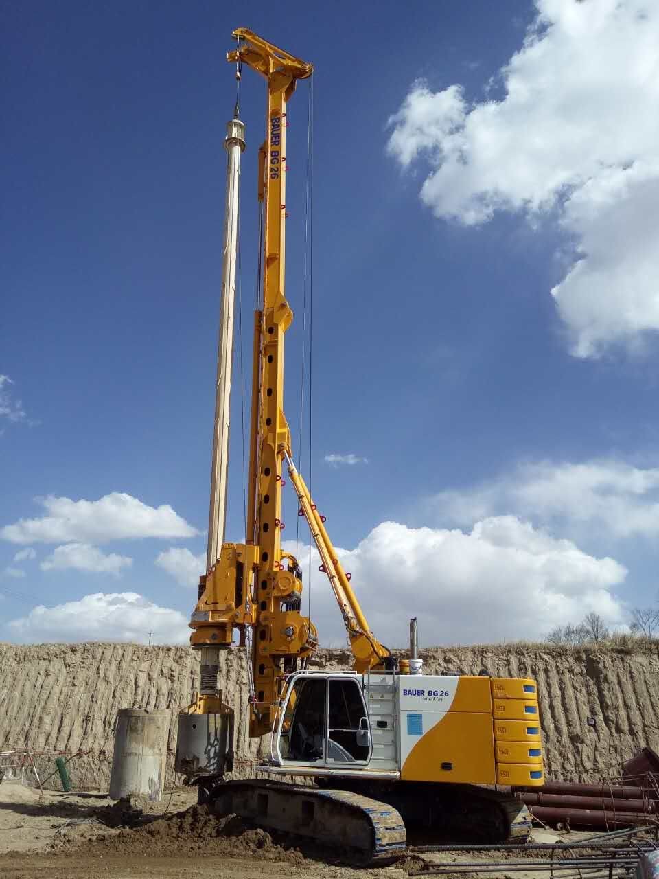 Rotary Drilling Rig 400mm Interlocking Kelly Bar