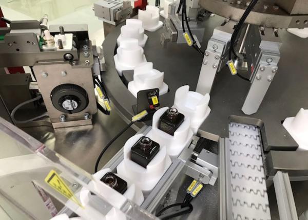 Eco Friendly Liquid Filling And Capping Machine 50 Pieces / Min For Skin Care
