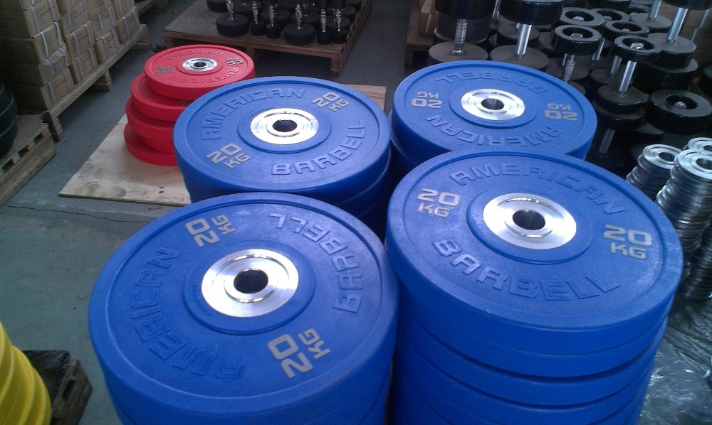 Crossfit Barbell PU Weight Lifting Bumper Plate