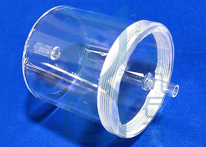 Customized Fused Morse 6.5 Quartz Lab Glassware