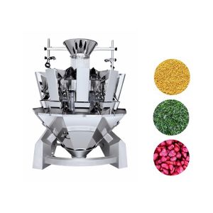  1000g 10 Head Kenwei Multihead Weigher For Granule Manufactures