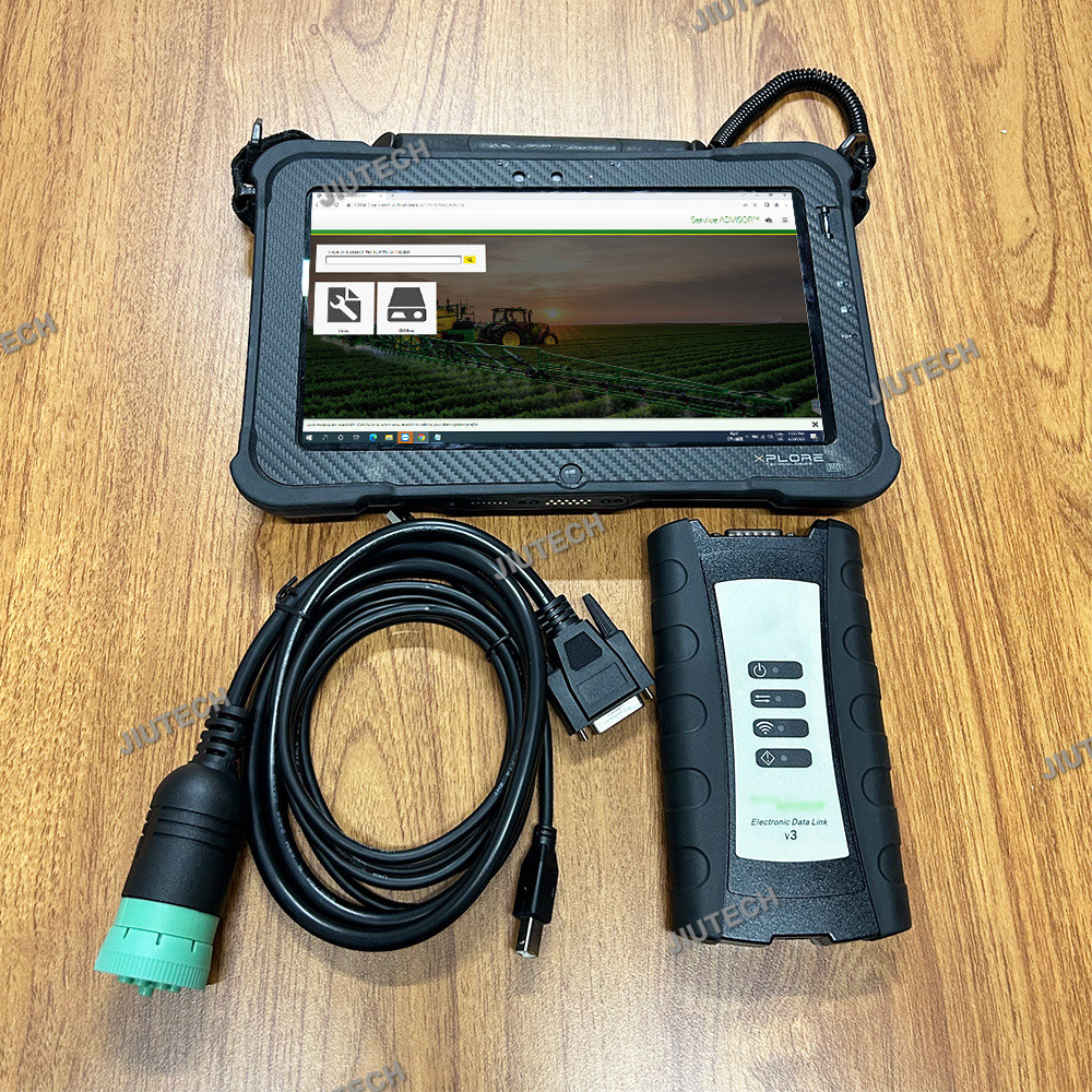 V5.3 AG CF Agriculture Construction Electronic Data Link EDL V3 Diagnostic kit Service Advisor EDL V3 scanner tool+CF19