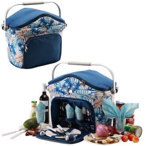 China OEM Picnic Beyond Picnic Basket Cooler Tote Bag ODM metal frame outdoor 	insulated lunch cooler bag Supplier on sale