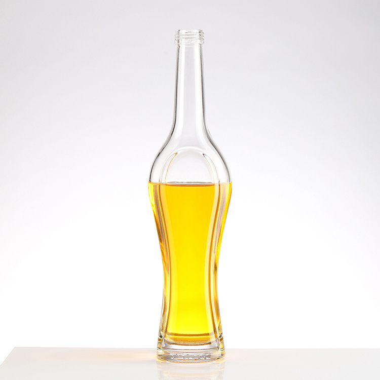 Tequila 500Ml 750Ml Empty Glass Wine Bottle with Cap Customize Sealing Type