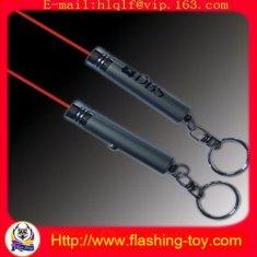  Mini Metal / Alminnum led torch Red Laser pointer keychains HL-A1004 Manufactures