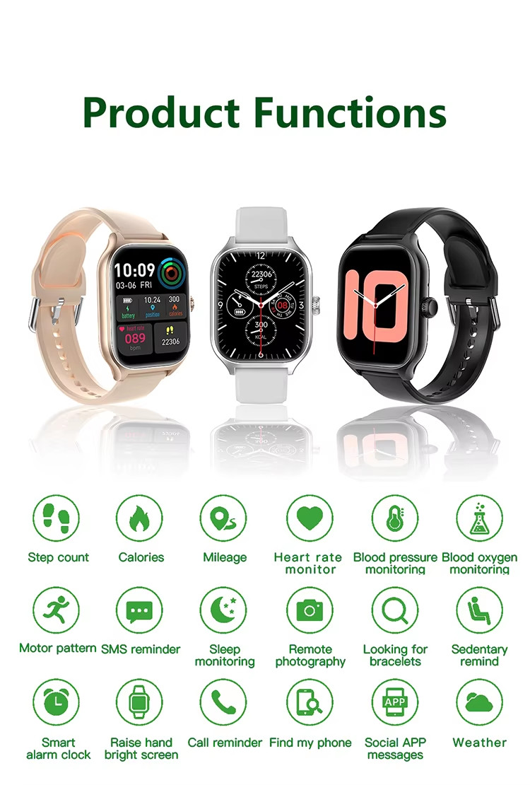 GTS4 Women'S Bluetooth Watch SMS Reminder Multifunctional