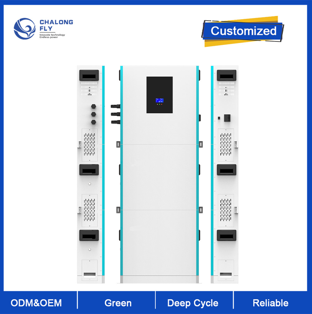 OEM ODM LiFePO4 lithium battery Storage System Stacked 48V 100AH200AH Lithium Battery Customized lithium battery packs Manufactures