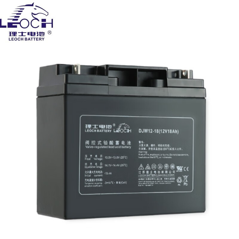 Sturdy ABS Container Leoch Battery DJW12-9.0 12V9Ah for UPS Machine Room Power System