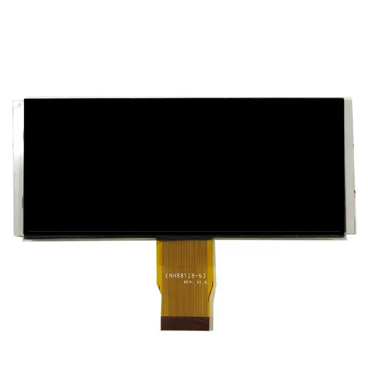 Customized 7 Segment LCD Display Ozone Anion Disinfection Machine Fresh Air Controller VA Black Background LCD For Oximeter