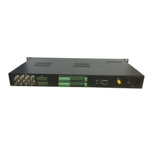 SDI Fiber Extender with 4-ch audio,1-ch data, 1-ch Ethernet