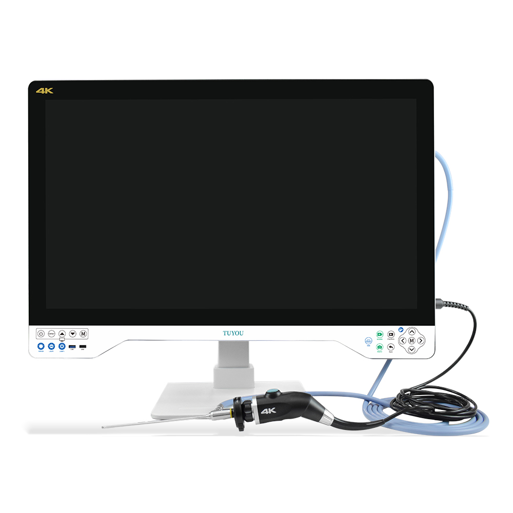Ultra High Definition Endoscope Camera 4K For Laparoscopy With 32" Monitor And Light Source