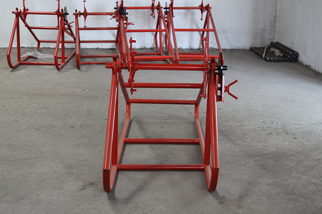 Transmission Line Stringing Tools Cradle Reel Elevators Capacity 30KN