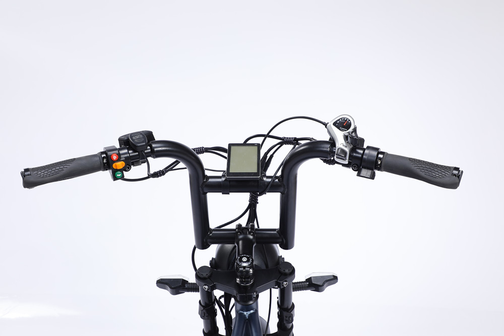 Dual 48V 15Ah Battery Electric Fat Tire Bike / Full Suspension Fat Tire Ebike For Adults