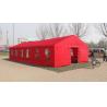 Buy cheap Outdoor Activities Red Event Party Tent PE Tarpaulin Material With Windows from wholesalers