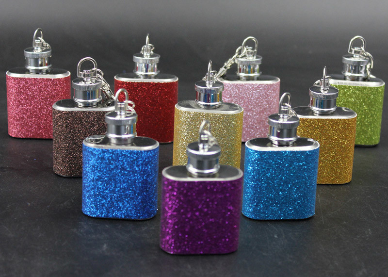 304 Stainless Steel Kitchen Household Items Portable Small Wine Jug With Key Fob