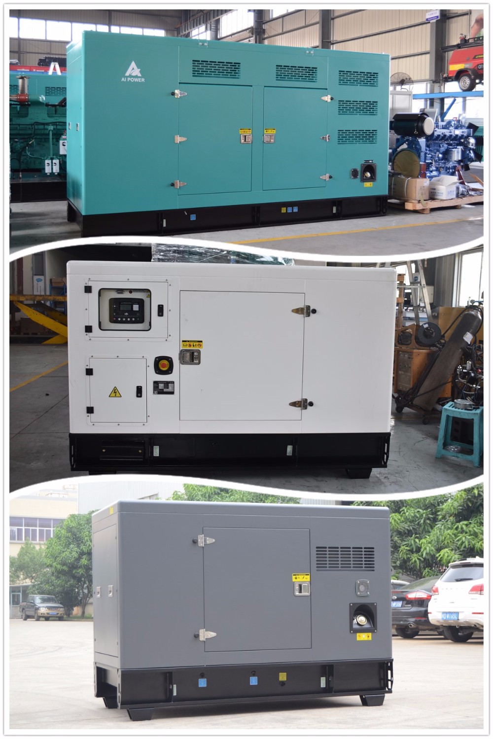 360A 250 Kva Chinese Diesel Generator Super Silent Inverter Generator SDEC