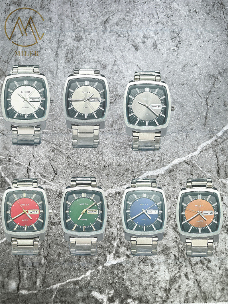 2025 Luxury Watch For Men Movement Stainless Steel Quartz Wrist Watch