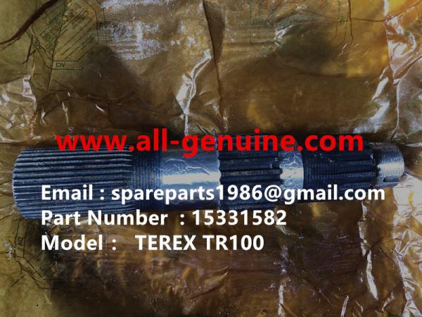 15331582 SHAFT TEREX NHL DUMP TRUCK MINING TR50 TR60 TR70 TR100 RIGID TRUCK