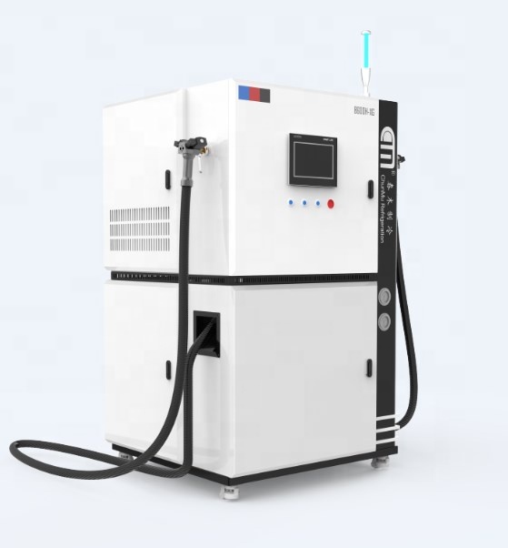 R600 Ac Gas Refrigerant Filling Equipment Fully Automatic Ac Gas Charging Machine Heat Pump Charging Station