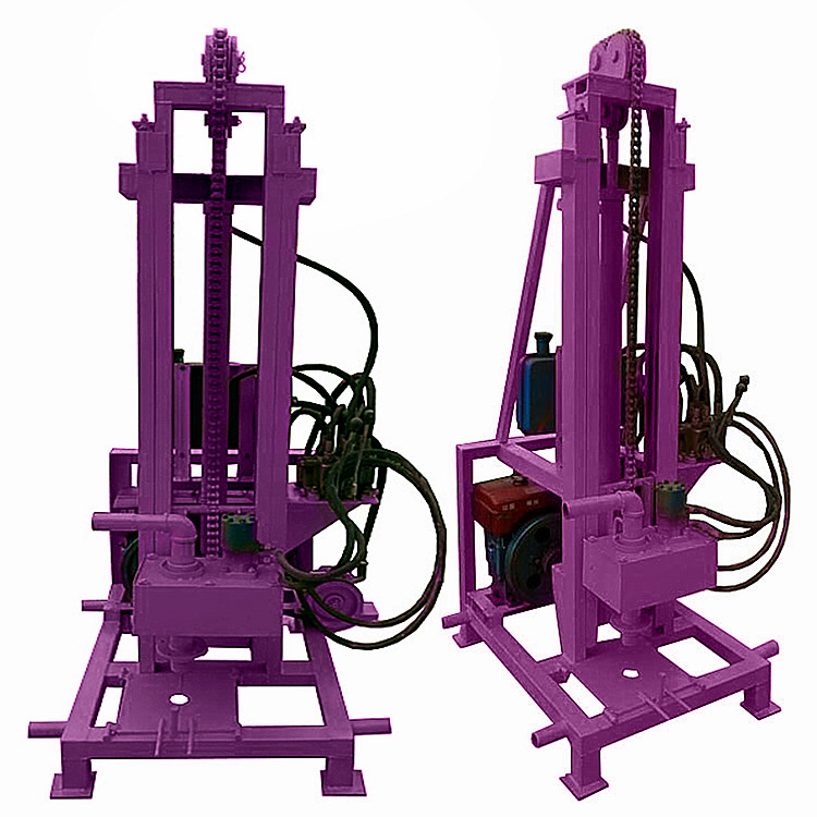Rotary Water Drilling Rigs Portable Hydraulic Borehole Water Well Drilling Equipment