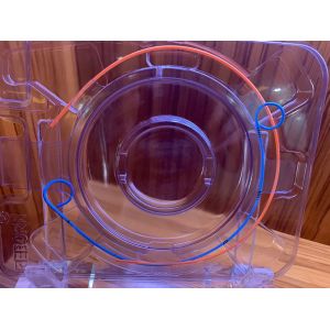 Nephrostomy Double J PU Material Ureteric Stent With Thread