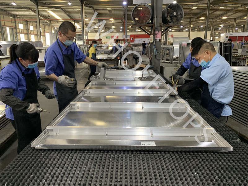 A1 4.0mm Aluminum Metal Curtain Wall Building Material Facade Aluminum Cladding System