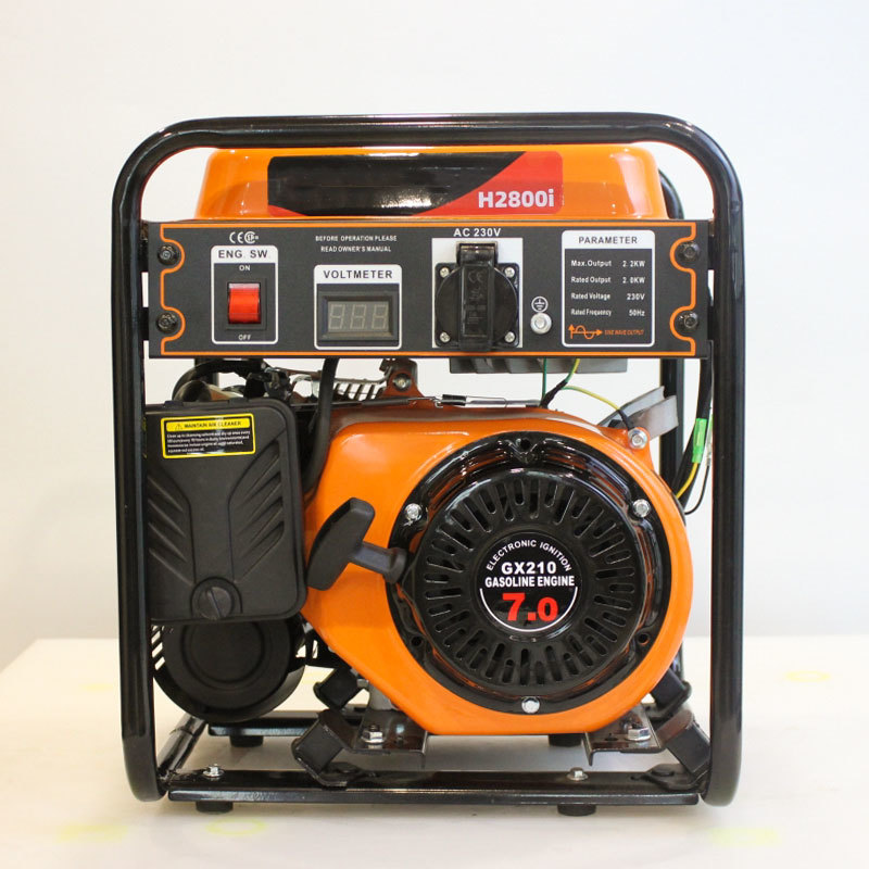 5kw Quiet Gasoline Generator 220v Portable Variable Frequency Generator 4kva