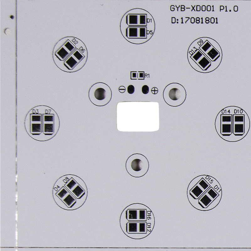 SMD 94v0 LED Light Circuit Board Assembly Thickness 0.4mm To 4.0mm