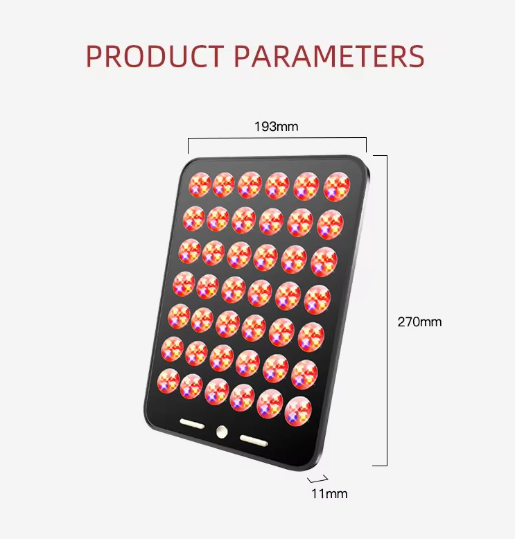 4 Colors LED Light Wrinkle Removal Skin Whitening Led Red Light Therapy Panel