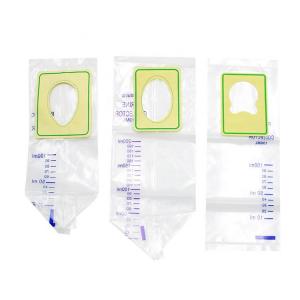 China Sterile Baby Urine Drainage Bag , 100ml 200ml Pediatric Urine Collection Bag on sale