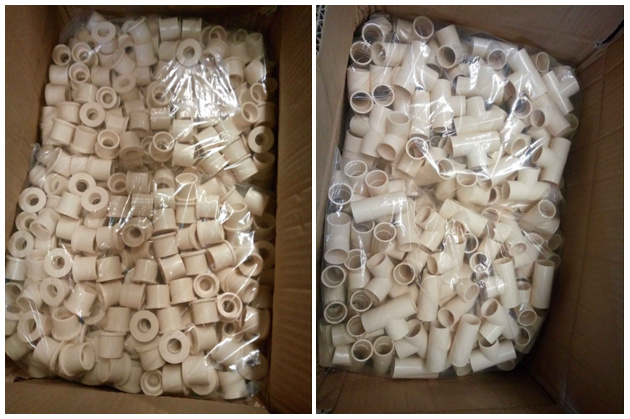 CPVC ASTM 2846 Plastic Fitting with Copper Insert Full Size Available